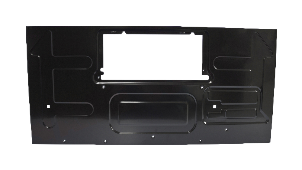 W10845689 - Genuine OEM Whirlpool Microwave Cabinet Wrapper, Black